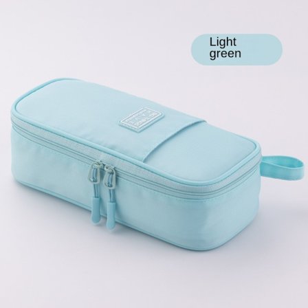 Canvas Pen Pouch Penalhus GRØN