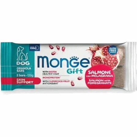 Monge Granola Bars Skin Support Per Cani Adulti Salmone Con