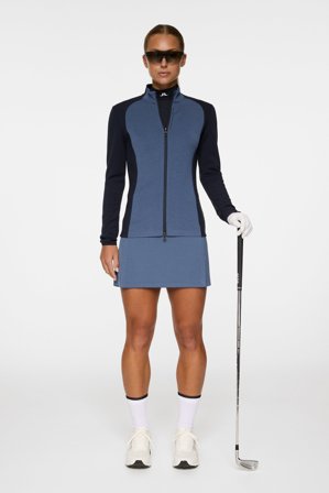 J.Lindeberg - Nami Zip Mid Layer - Golf - Blue - Women - M