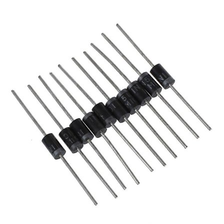10 x 1N5404 400V 3A Axial Blykisel Likriktardioder