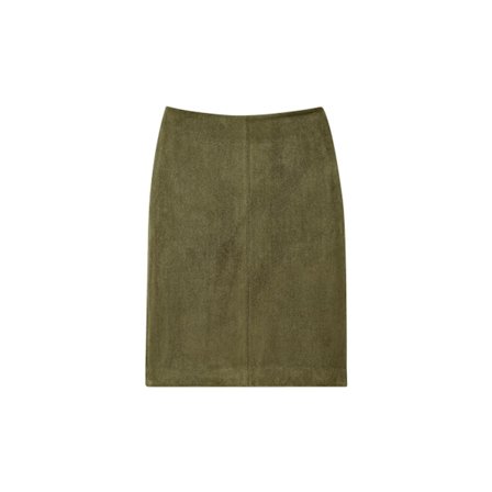 Fusk Semsket Grønt Skjørt Dame, Oversized Cropped Bomber Grønt Skjørt, Casual Streetwear Grønt Skjørt for Daglige Utflukter og Reise