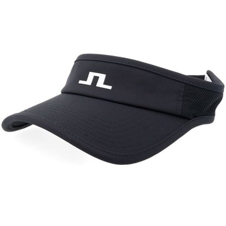 J.Lindeberg - Svart visor Keps - Gain Black Visor @ Hatstore