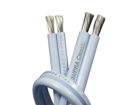 SUPRA 1000000735 Højttaler Blå, 9,6 mm, 100 m, Forbindelsesudstyr & kabler