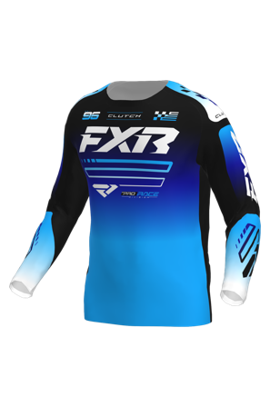 FXR Clutch MX Jersey 26 Blue/Black/White XL