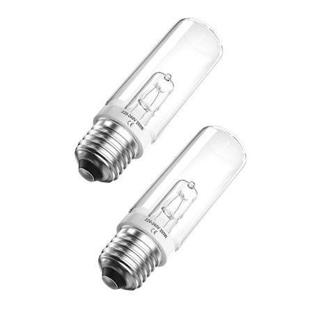 Dæmpbare 200 W E27 Rørpærer, Varm Hvid, 2800 K, JDD E27 Edison Pærer, Høj Lysstyrke 2820 Lumen, AC220-240 V, Pakke med 2