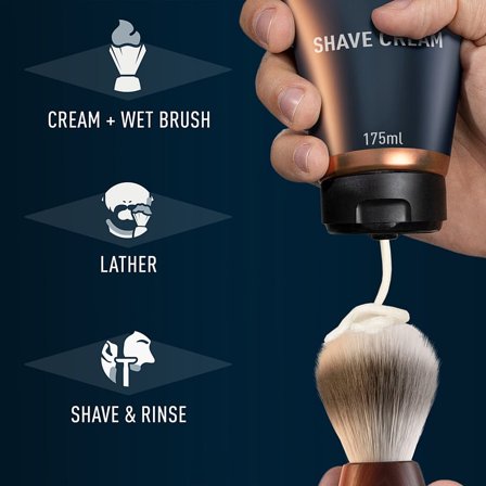 Gillette Barberskum 175 ml, Mænd, Barbering, Skum, Sprit & Gel