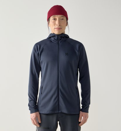 Haglöfs Korp Mid Hood Men Tarn Blue - Herren - L