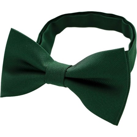 Yksivärinen rusetti ja taskuliina rannekepainikkeilla miehille