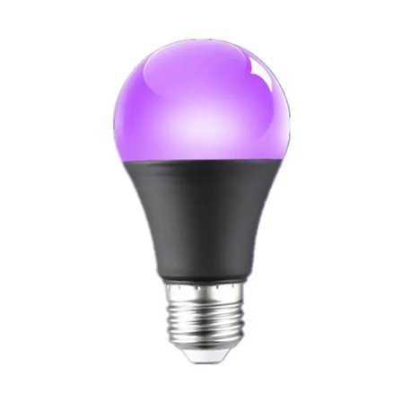 E27 12W Lilla Pære Selvlysende Festartikler Festlampe Blacklight Bar Fluorescerende Dekoration UV Atmosfære Pære (YJD)