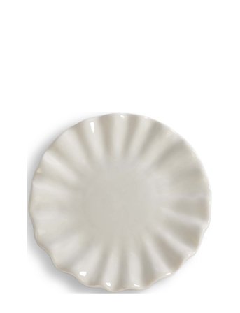 Plate Shelley White Byon