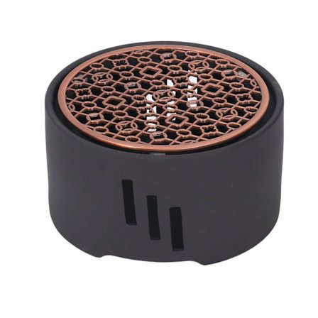 Tekandevarmer Kit med Bronzefarvet Måt, Funktionel og Praktisk Te- og Kaffevarmer til Kaffe og Drikkevarer