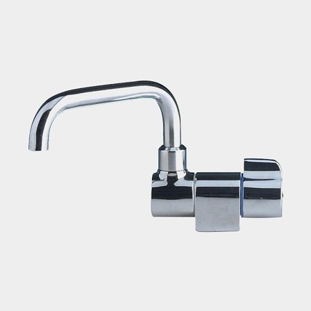 Enkelkran båt Barka Sigma RR4600, med fällbar & roterbar pip, 3/8" G (BSP), förkromad mässing