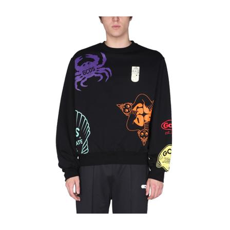 Gcds, Sweatshirt Zwart, Heren, Maat:M