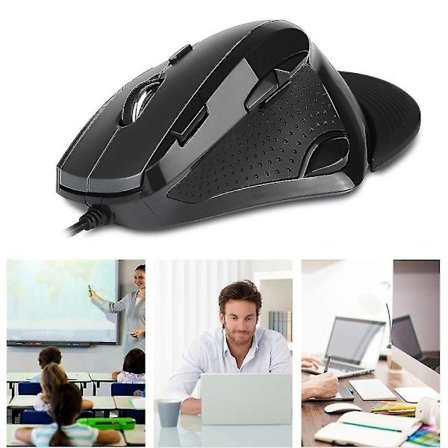 Delux M910 Trådløs Mus 5 DPI Hastighet Anti-Skli Design