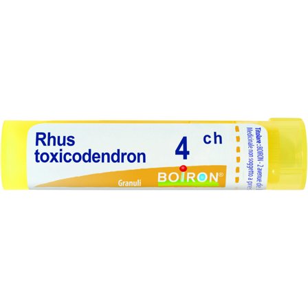 Boiron Rhus Toxicodendron 4Ch Tubo 80 Granuli 4g