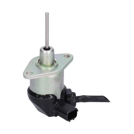 HURRISE Bränsleavstängning solenoid Bränsleavstängning magnetventil Grävmaskin Motor Stop Brandsläckningstillbehör -h