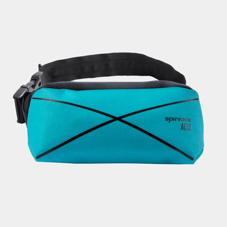 Ilmatäytteinen kelluntaväline vyölaukussa Spinlock ALTO Belt Pack 75N, Altol Blue, manuaalinen + hiilidioksidipatruuna 16 grammaa, One-Size (40+ kg)