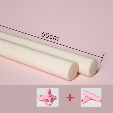 Yogastång i trä Öppen axel Skönhet Rygghållningskorrigerare Mu