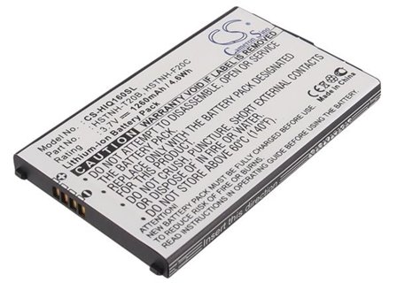 Batteri til SmartPhone, Mobil til HP iPAQ Voice Messenger, Sølv, iPAQ 530