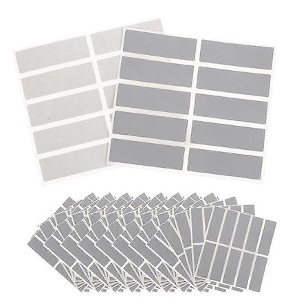 20 Ark med Skrapelodd Dekal Skrapelodd Tetningsmerke for Skrapelodd Kort Skrapelodd Belegg Film