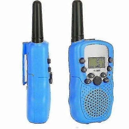 Radiopuhelimet T388 Pitkän Kantaman Lasten Walky Talky 1 Pari Sininen Väri