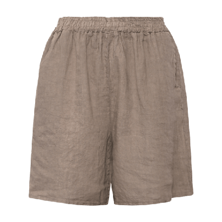 Tiffany Tracy, Shorts, Linen - Nougat Shorts Dam Brun S/M