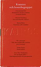 Konsten och konstbegreppet - Skriftserien Kairos Nr 1 - Bok - Häfte
