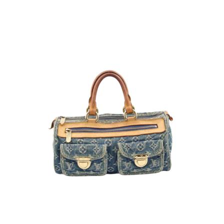 Louis Vuitton Vintage, Pre-owned Handbag Blauw, Dames, Maat:ONE Size