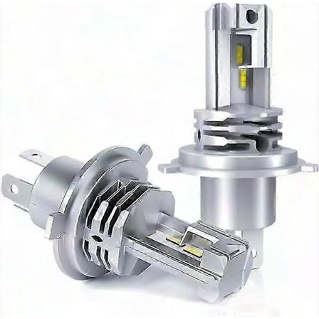 24V H4 LED-ajovalopolttimo 6500K Valkoinen Korkea-Matala Muunnossarja (2 kpl) []