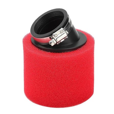 Luftfilter för Dirt Bike Scooter ATV Quad Motorcykel Röd 48mm/1.89in Fas (LGL)