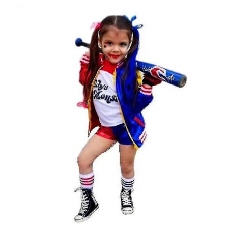 Squad Harley Quinn Kostume - Perfekt