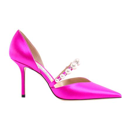 Jimmy Choo Pumps Pink, Dame, Størrelse: 37 1/2 EU