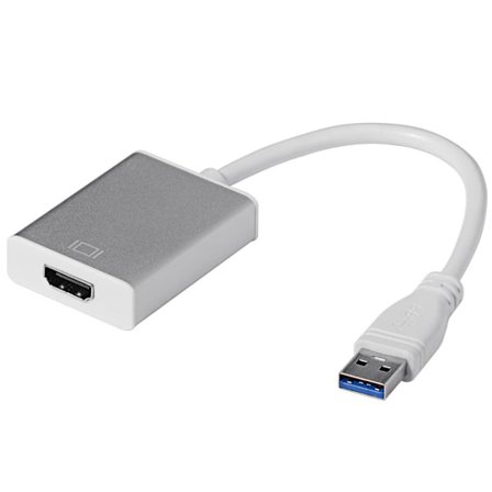 USB 3.0 till HDMI Adapter - Silver