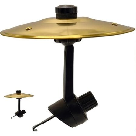 Auton Crash Cymbal Yksinkertainen Clip-on Mini Rummut Autotarvikkeet - Täydellinen Ääni Glod, Joka Luo Hauskoja Ääniä