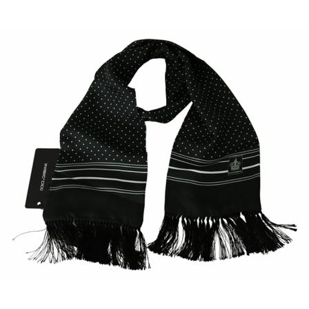 Dolce & Gabbana, Wrap Shawl Groen, Heren, Maat:ONE Size,print