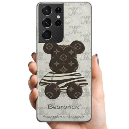Samsung Galaxy S21 Ultra 5G TPU Matkapuhelimen kuori Ruskea Ka