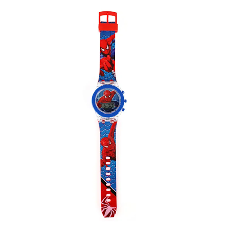 Blinkende Spiderman Børneure til Drenge Tegneseriehaj Mickey Børneure Pige Elev Urgaver Gratis Forsendelse SM no box