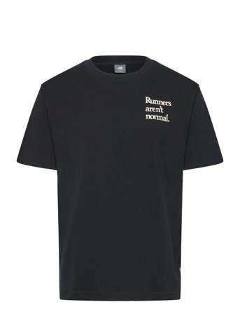 New Balance Runners Arent Normal T-Shirt - Black - XL