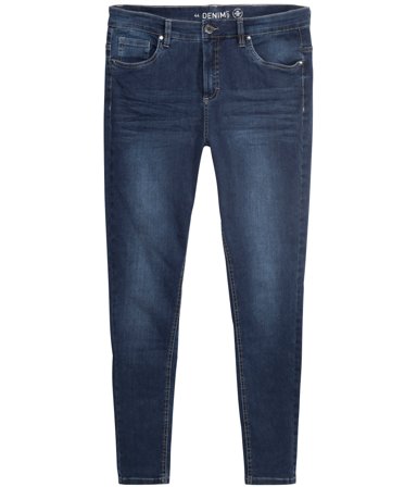 Kappahl | Slim jeans high waist | Tumma denim