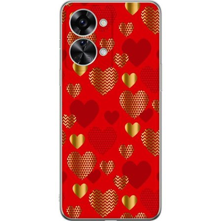 Yhteensopiva Puhelinkuori OnePlus OnePlus Nord 2T GoldenHearts