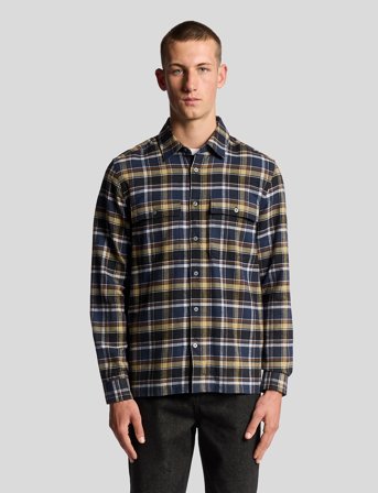 Lyle & Scott Brushed Cotton Check Shirt - Multi/patterned - S
