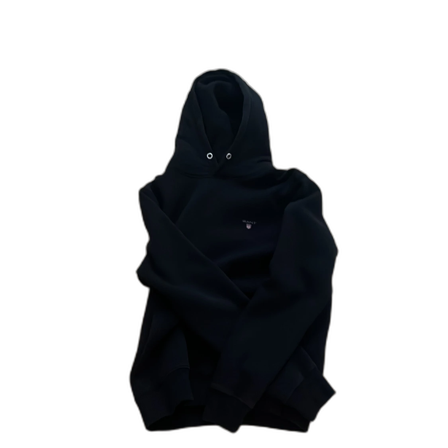 Svart hoodie från Gant