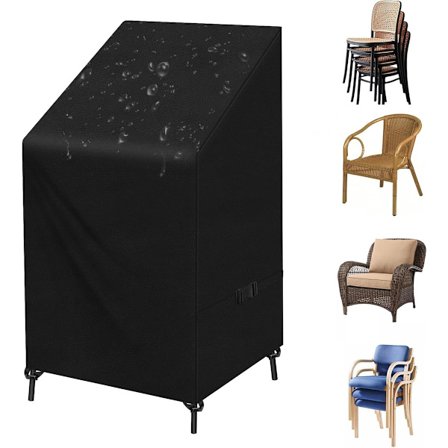 Hage Stol Cover - 75*75*120cm - Hagemøbel Trekk - Vanntett Stol Cover - 210D Oxford