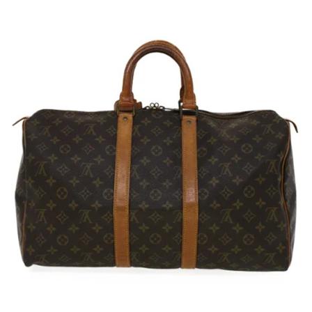Louis Vuitton Vintage, Pre-owned Keepall Bag Bruin, Dames, Maat:ONE Size