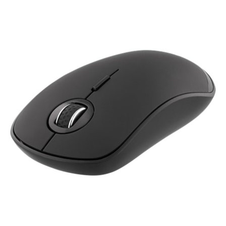 Deltaco Quiet Wireless Mouse, Bluetooth, 800-1600 DPI - Black