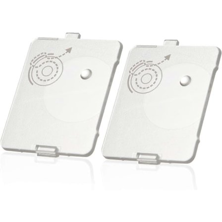 2 stk. Spoledekselplater, Plast Spoledeksel Glideplate for Singer Symaskin #416428301-3321, 4411 Heavy Duty, 4423 Heavy Duty, 44S, 4452
