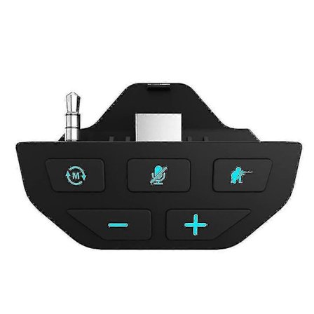 Stereokuulokeadapteri Yhteensopiva Xbox One -ohjaimen kanssa, mikrofonikuulokemuunnin