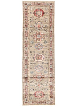 Kazak Ariana Rug Oriental Runner Orange/Brown (Wool, Afghanistan)