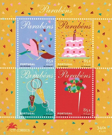 Portugal - Anledninger - Postfrisk miniark