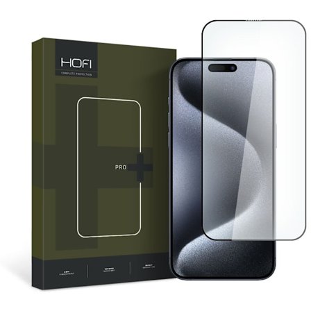 HERDET GLASS HOFI GLASS PRO+ IPHONE 15 PRO MAX SORT